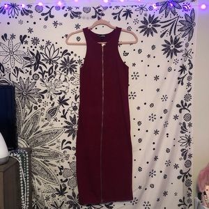 Express zip-up dress